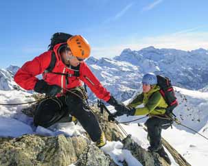 Breath-taking landscapes.  Mountain climbing – learn a patient’s history.